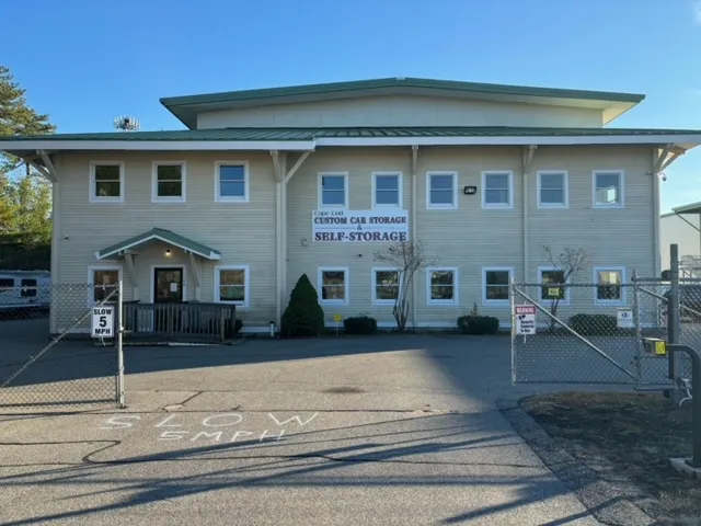 Cape Cod Custom Car Storage and Self-Storage building at 104 Falmouth Road, Mashpee